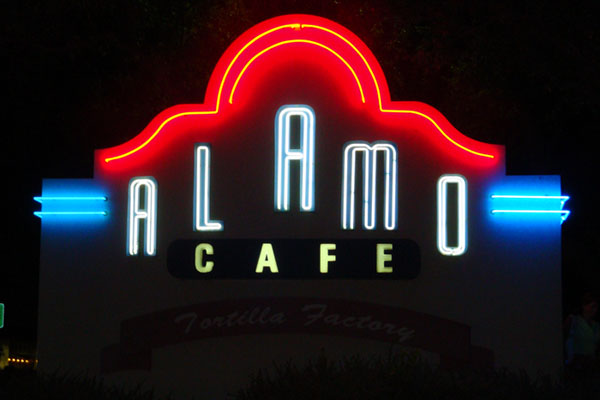 Alamo Cafe Hwy 281 North San Antonio, Texas